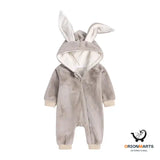 Bunny Ear Newborn Jumpsuit