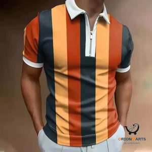 Men’s Striped POLO Shirt