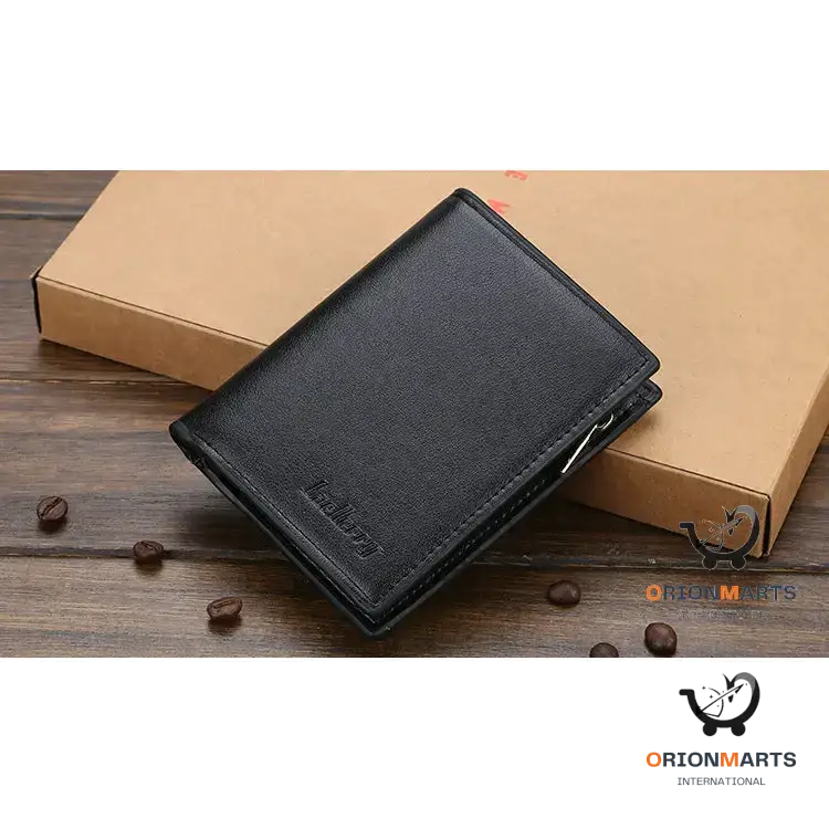 Men’s Multi-Card Leather Wallet