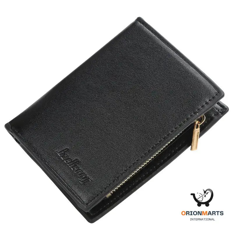 Men’s Multi-Card Leather Wallet