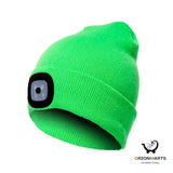 Rechargeable LED Headlamp Beanie Hat