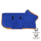 Soft and Absorbent Pet Bathrobe with Microfiber