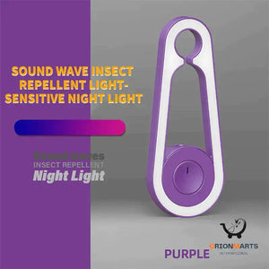 Sound Wave Mosquito Repellent Night Light