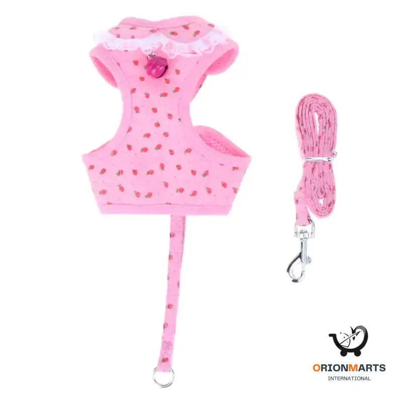 Strawberry Pet Chest Rope
