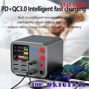 Multi-Functional Fast Charge Charger with Digital Display